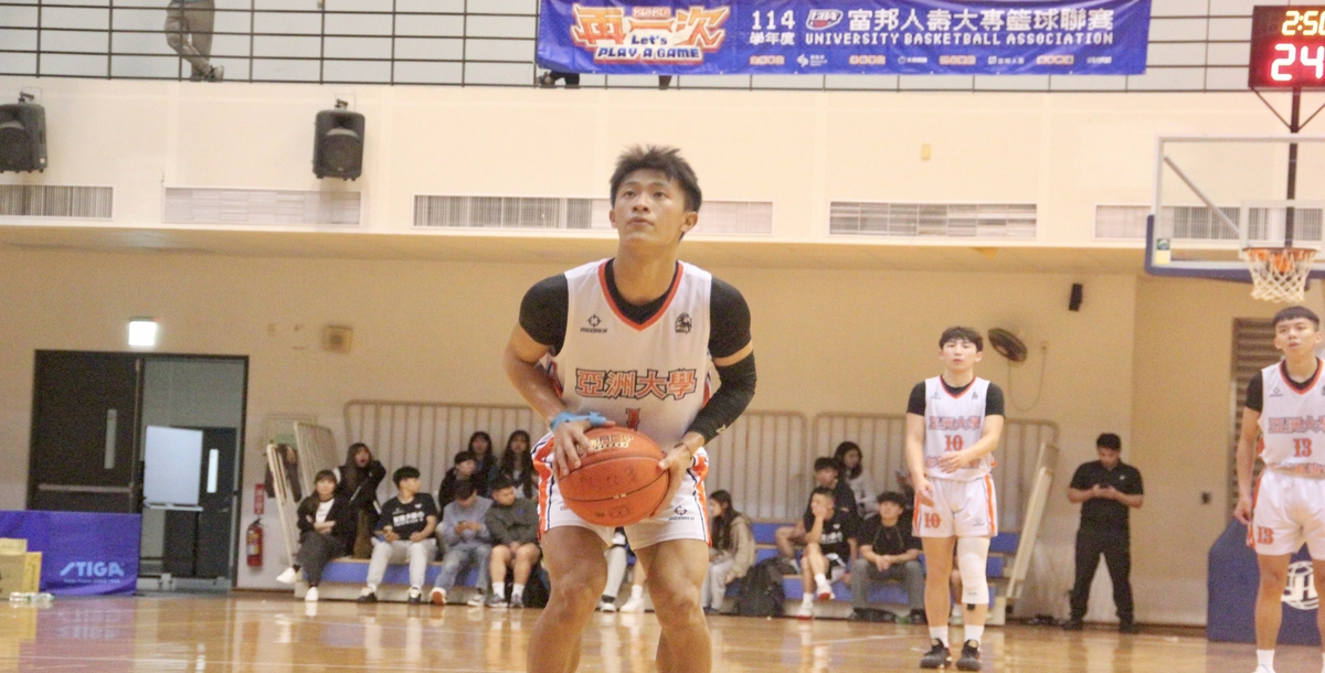 亞大李冠霆此戰攻下24分。攝/林子堯