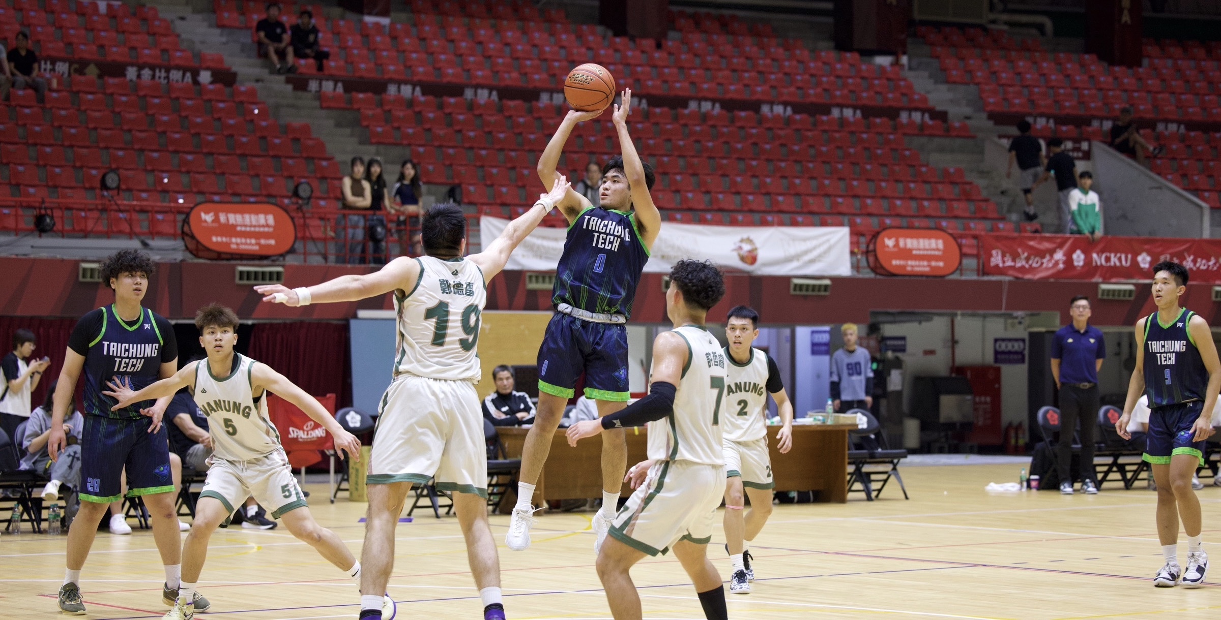 中科曾楚林面對老東家萬能，展現超高外線命中率