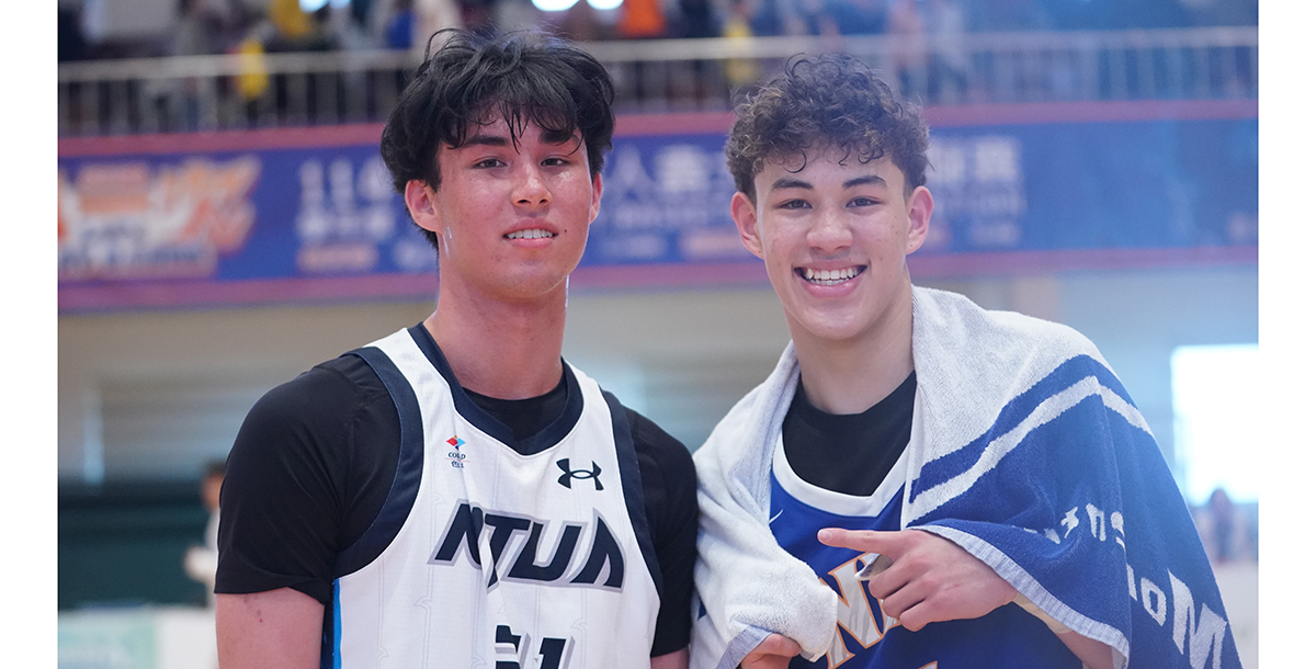 查理（左）、查傑（右）兄弟檔。攝/大專體總