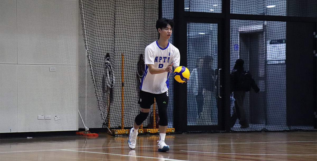 陳思諴關鍵得分幫助屏大拿下第二局。攝/周孫磊