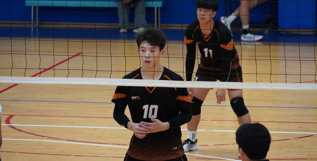 國防醫大今日得分主力曾華廷。攝／葉怡昕