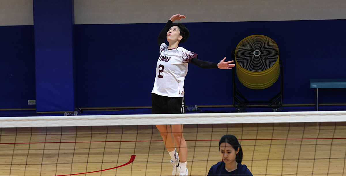 北醫周佳儀積極強攻。攝/陳姸澄