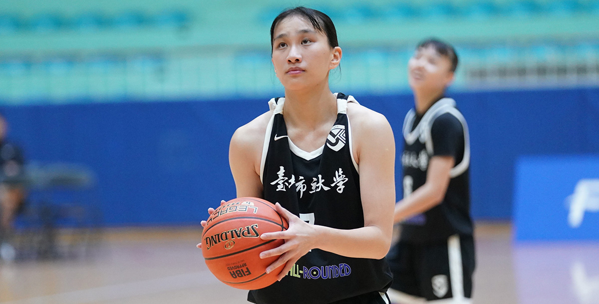 北市大學徐郁婷16分含三顆外線。攝/大專體總