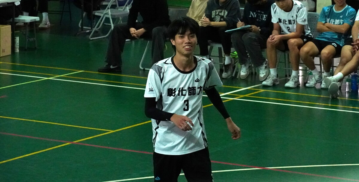 彰師大今日得分主力林肯立。攝/葉怡昕