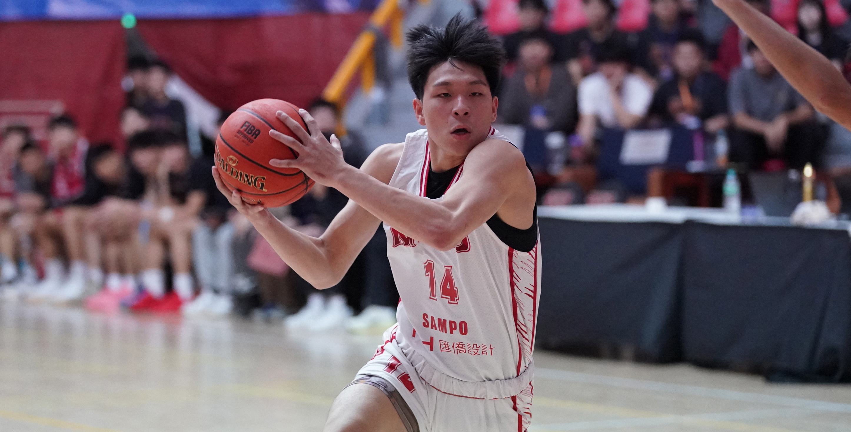 臺灣師大莊政隆單場傳出14次助攻。攝/大專體總