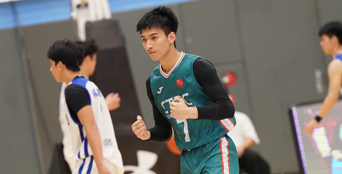 中信學院張俊生攻下20分11籃板，並傳出5次助攻。攝/大專體總