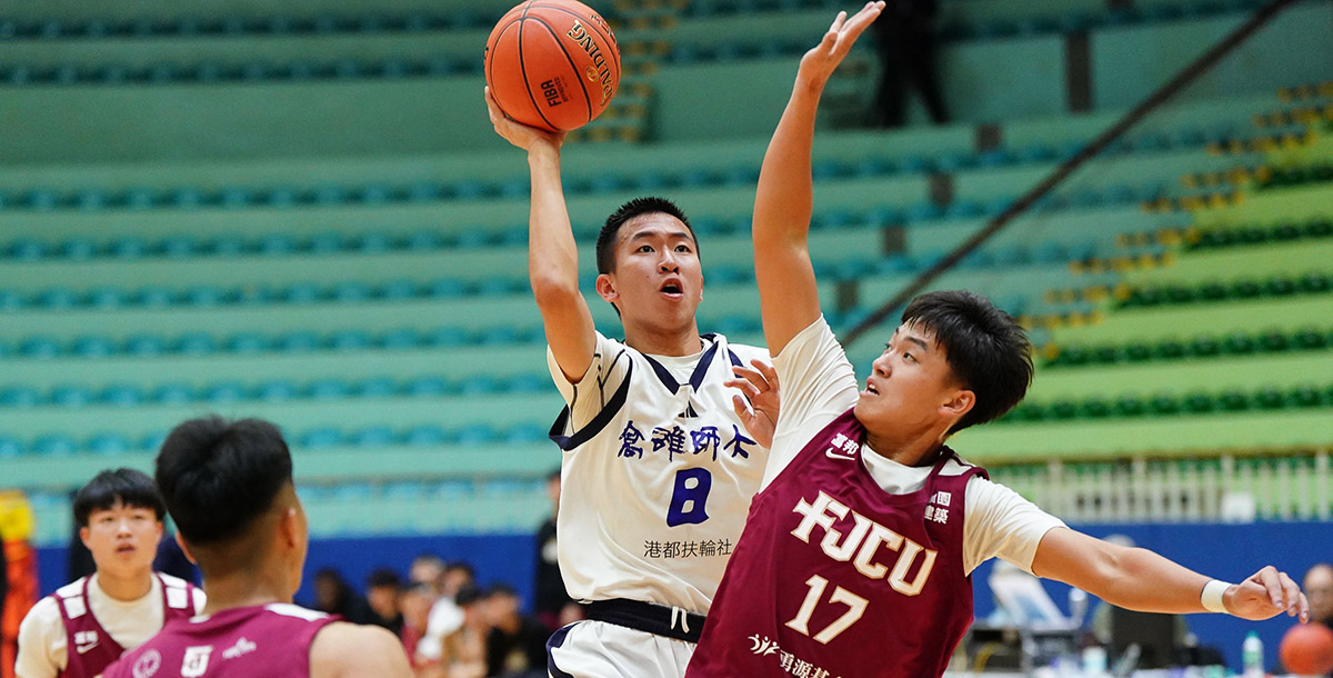 高雄師大成家帆13分，包含3顆外線。攝/大專體總