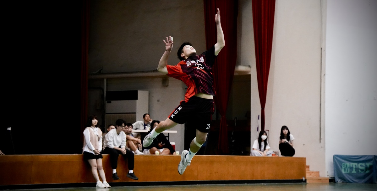 高大替補蔡秉憲表現良好獲教練認可。攝/李昀潔