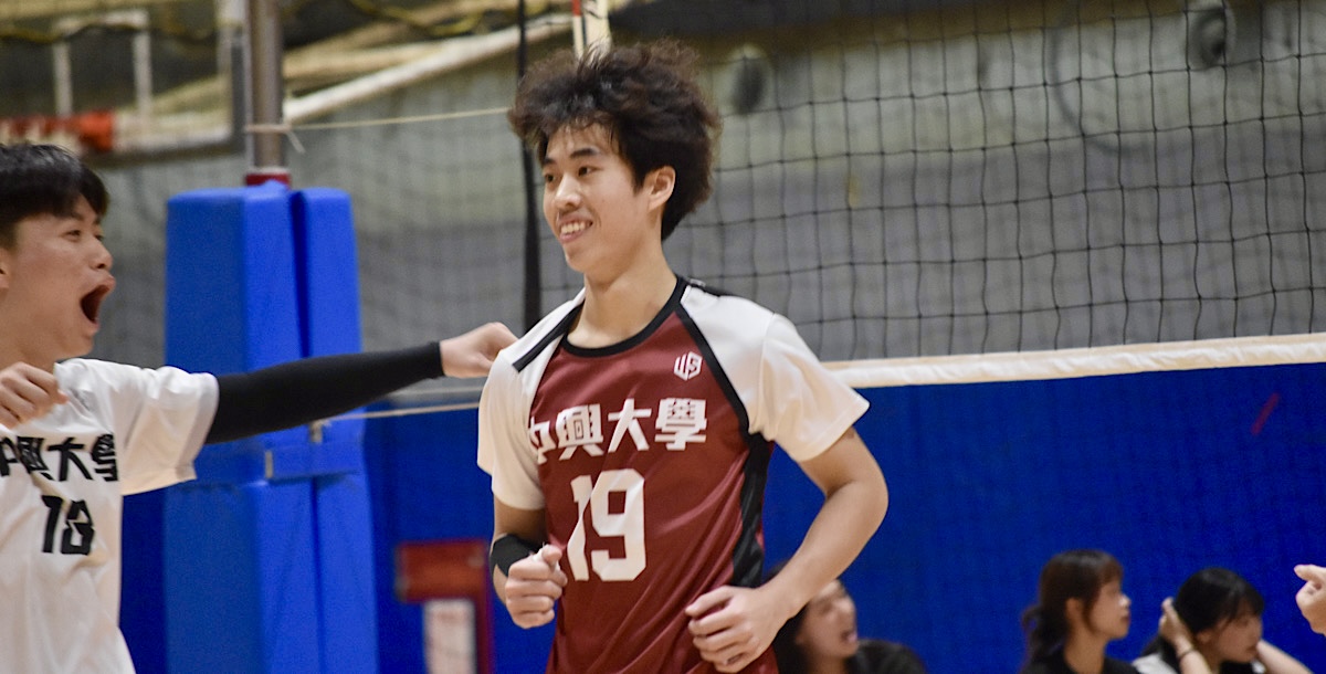 中興賴彥霖比賽後段一枝獨秀。攝/蔡佩璇