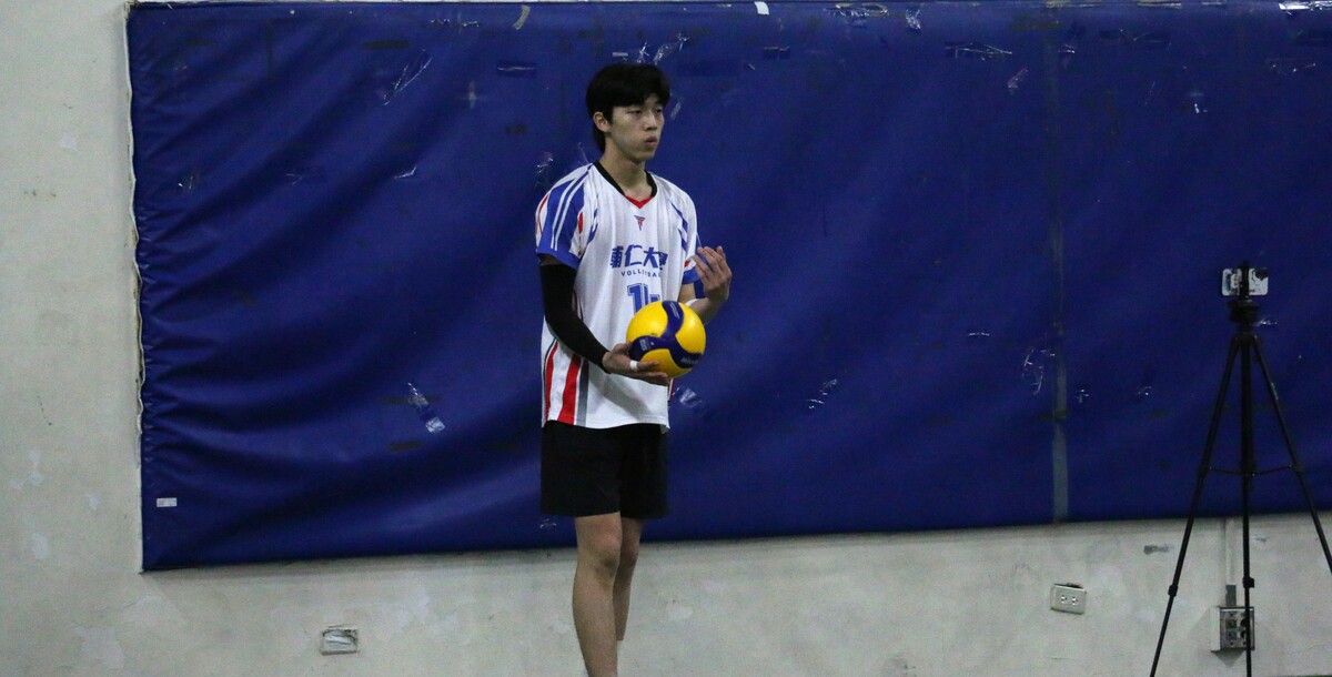 輔大大砲大砲王品辰進攻火力凶猛。攝/陳佑嘉