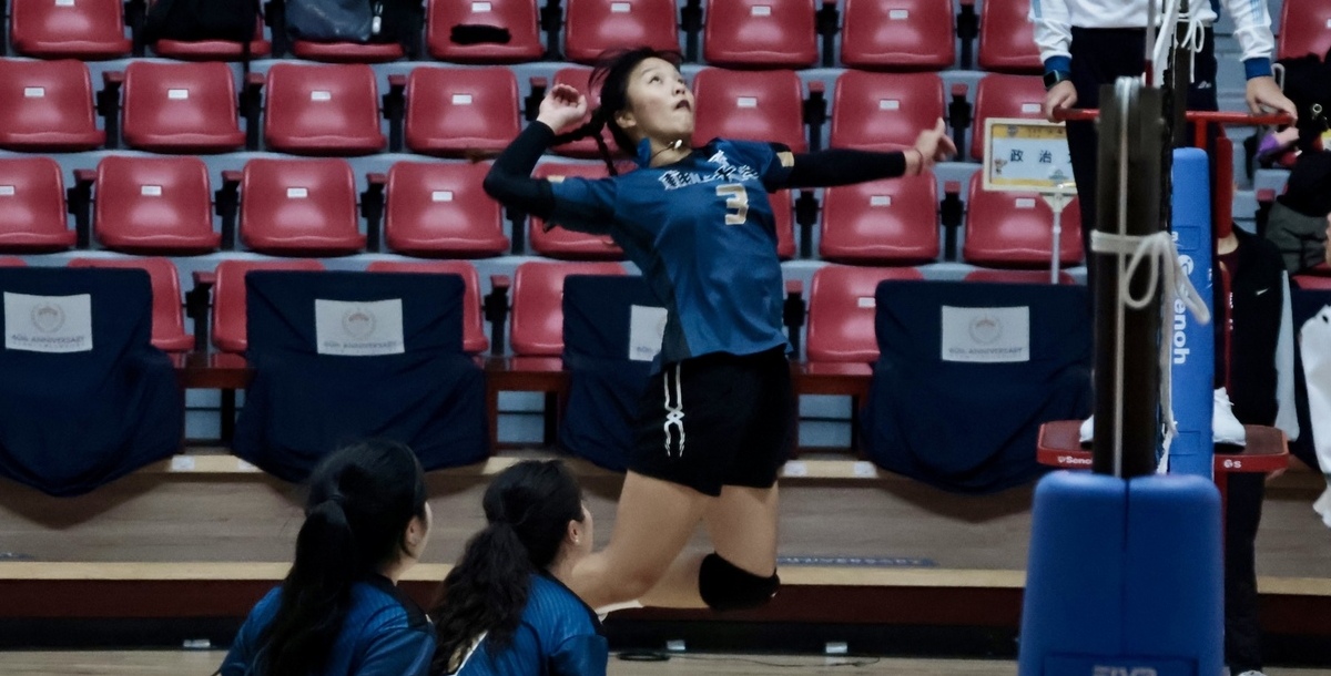 謝羽晴第二局火力全開，助隊率先聽牌。攝/林秀炘