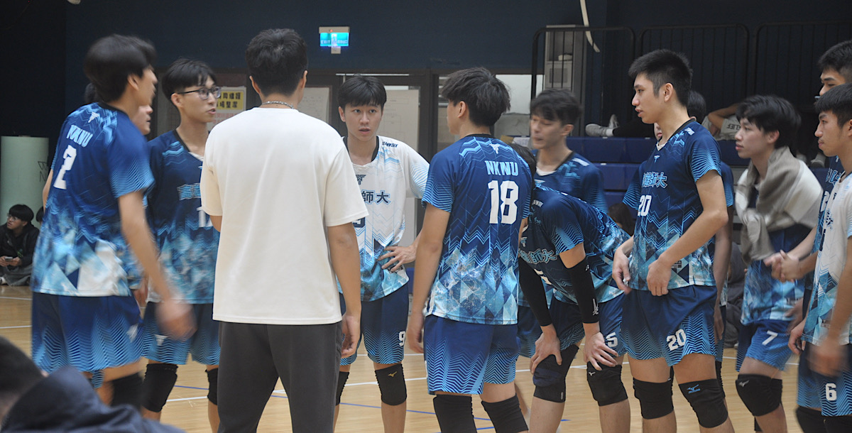 高師大第三局展現韌性，力求在落後局面扳回一城。攝/鄭筠穎