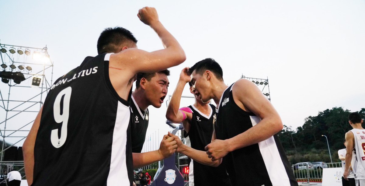 蒙古Mon-Altius體育學院獲得亞大三對三冠軍。攝/大專體總