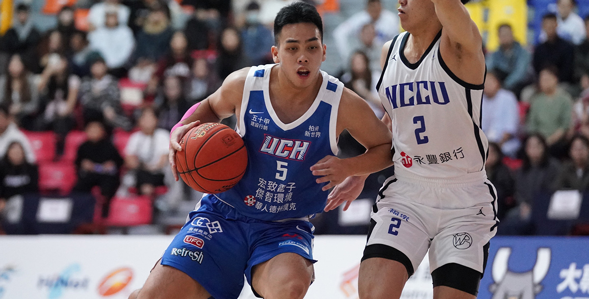 健行科大潘偉傑19分全隊最高。攝/大專體總