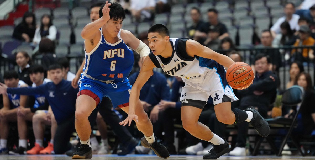 臺藝王威翔單場13助攻為個人UBA新高。攝/大專體總