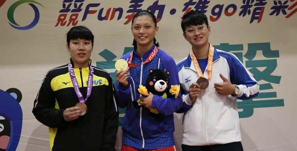 吳詩儀展現奧運實力，奪女子64公斤級金牌。攝/陳桂文