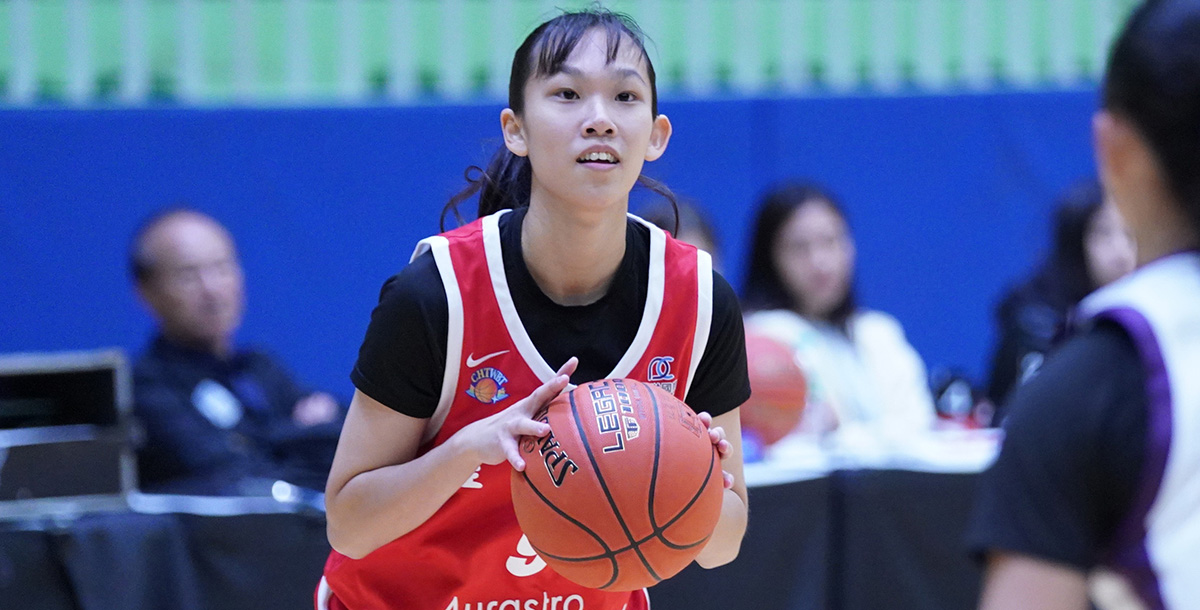 臺灣師大劉芳瑜用3記外線拿下11分。攝/大專體總