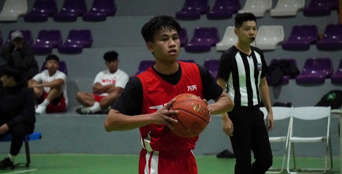 國體高凱祥拿下全隊最高14分。攝/張嘉瓘