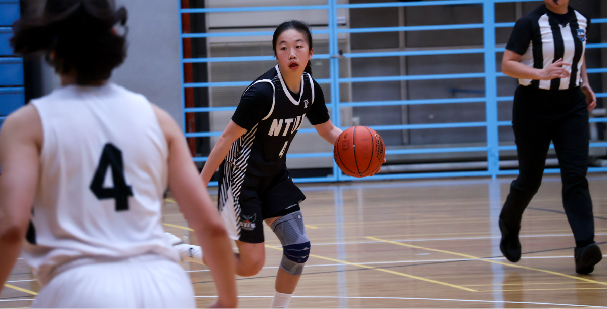 擅長溝通並能穩定軍心的北商大鍾昱雯，此役擁有好表現。攝/陳奕軒