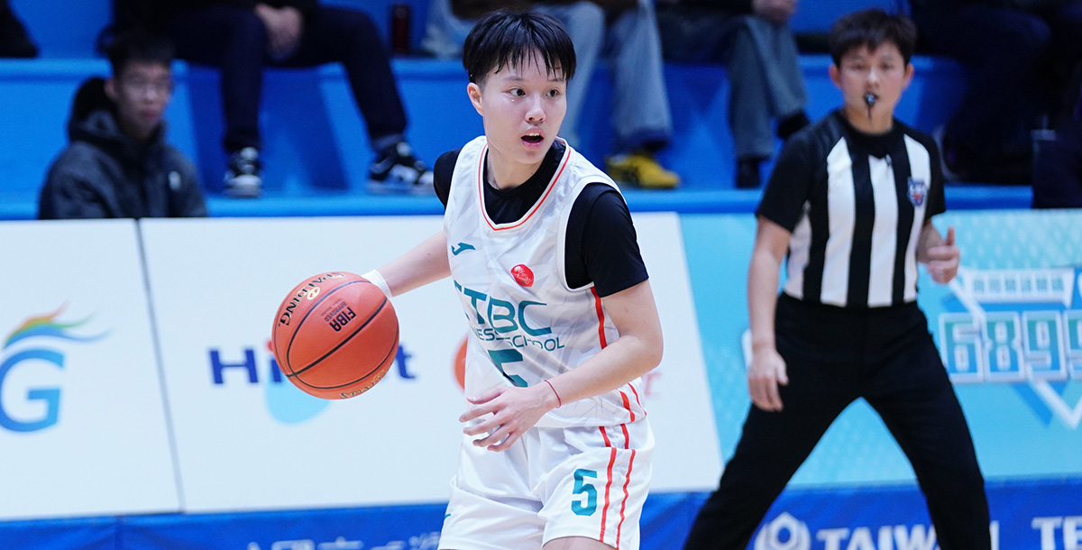 中信學院邱群琋單場72分，再度更新公開一級單場最高得分紀錄。攝/大專體總