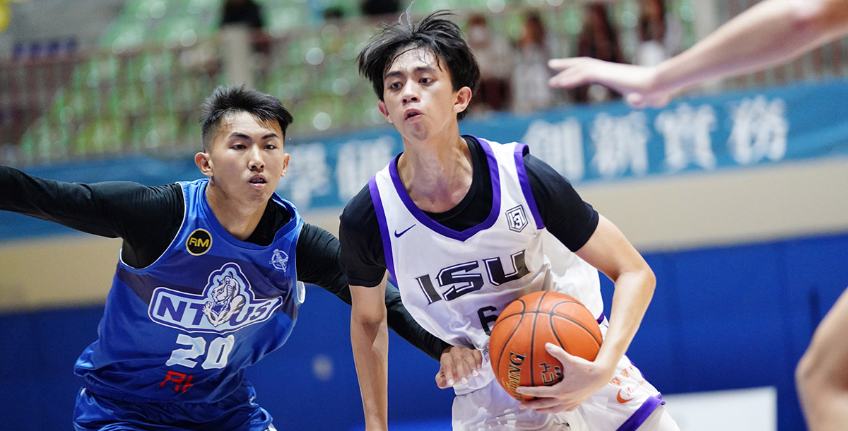 義守大學蕭立培22分9籃板6助攻。攝/大專體總