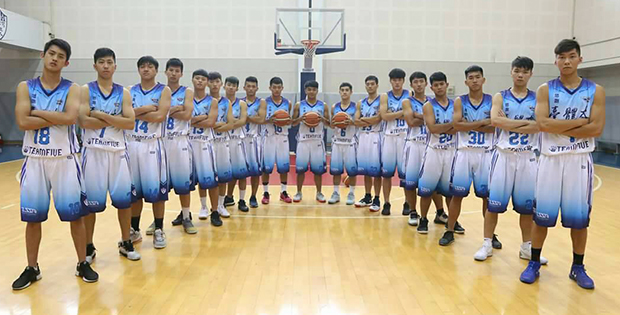 臺灣體大籃球隊。