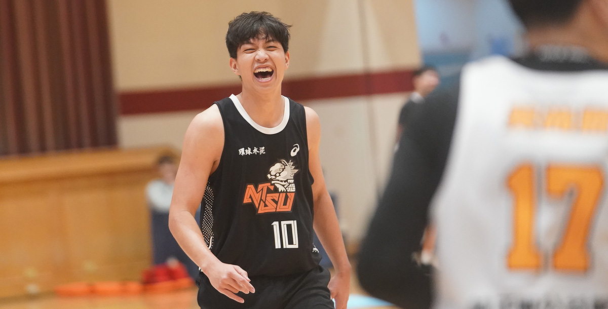 國立體大郭嘉安17分7籃板。攝/大專體總