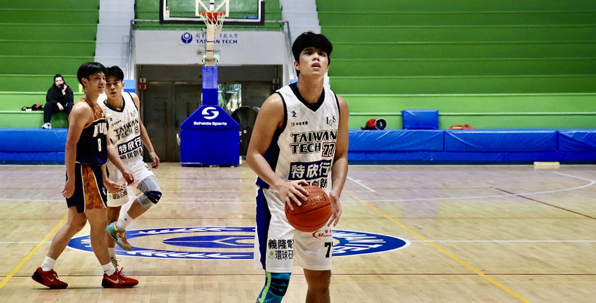 臺科李君恩攻下全場最高18分。攝／周孫磊