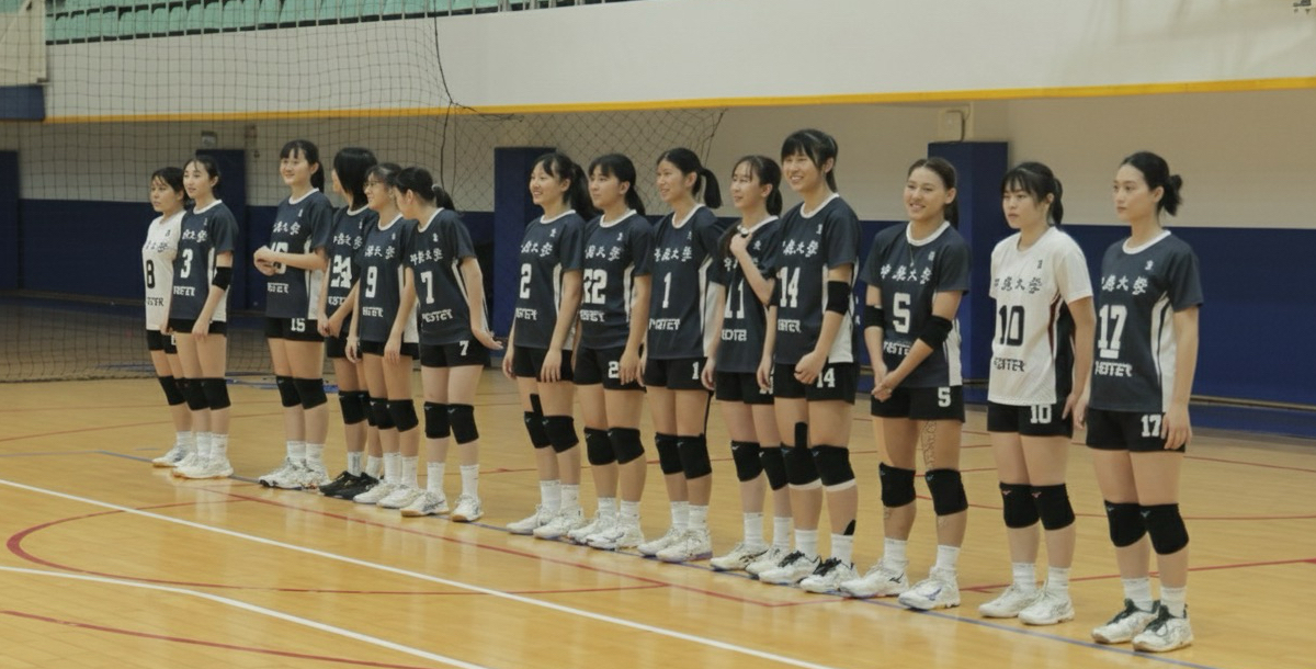 中原第四局25:18贏得關鍵。 攝/李沛妮