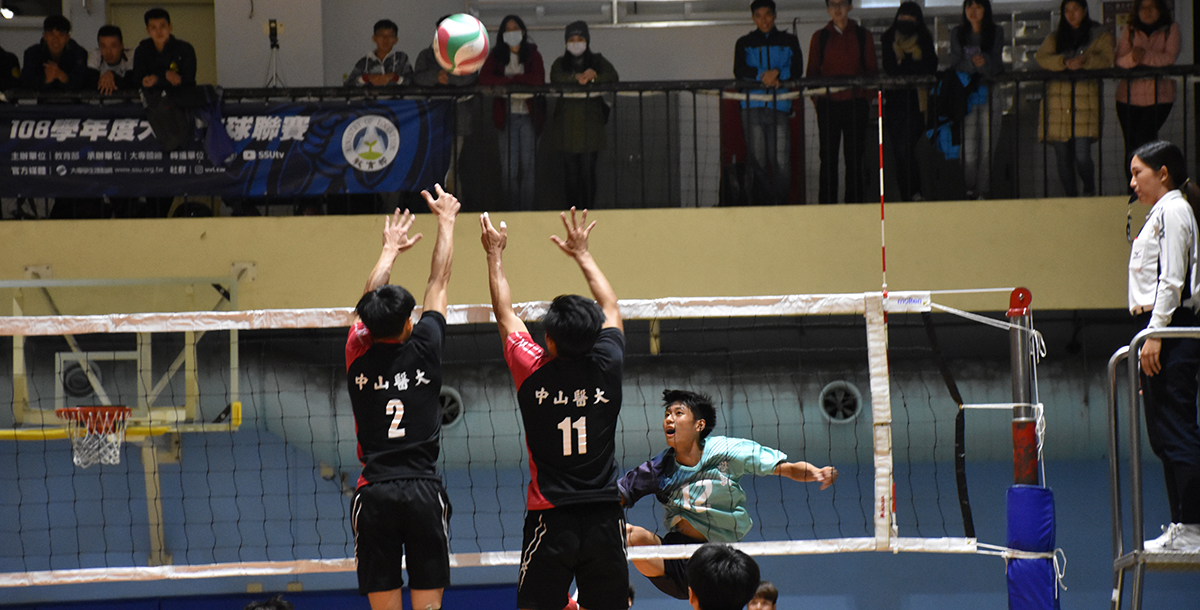 中山醫以預賽全勝挺進複賽,五勝零敗位居分組第一。攝/林雅菱