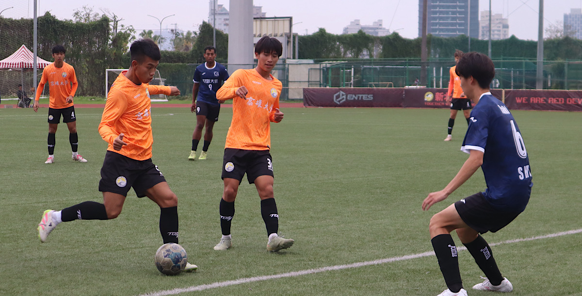 高大今與世新戰成平手 。攝/王朝麟