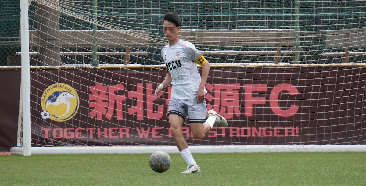 文化傅志麟梅開二度，率先破門並助隊擴大領先。攝/李亭葳