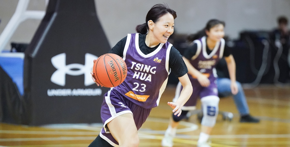 清華大學張聿敏13分10籃板4助攻。攝/大專體總