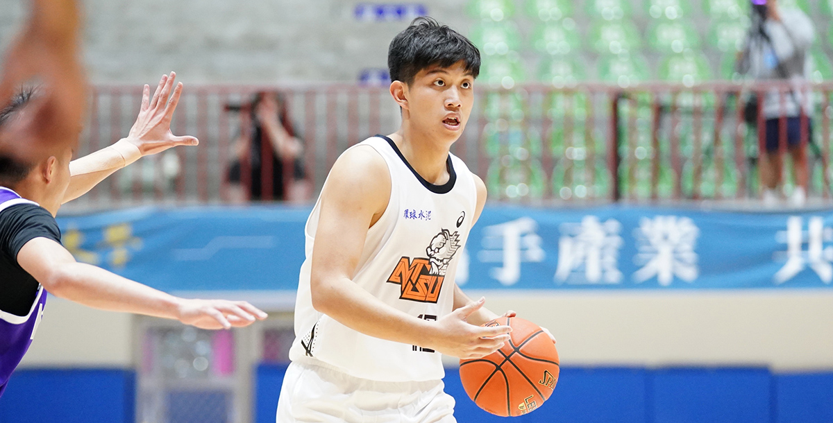 國立體大郭嘉安18分9籃板。攝/大專體總