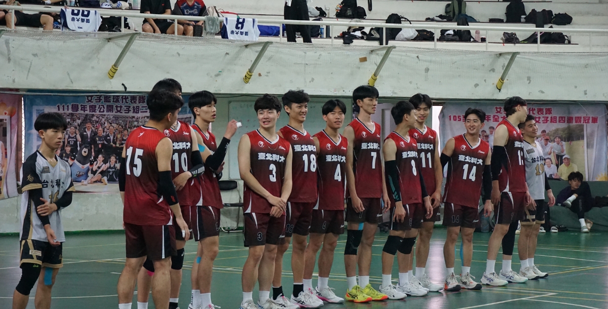 北科球員以強勁的攻勢取勝。 攝/游麗穎