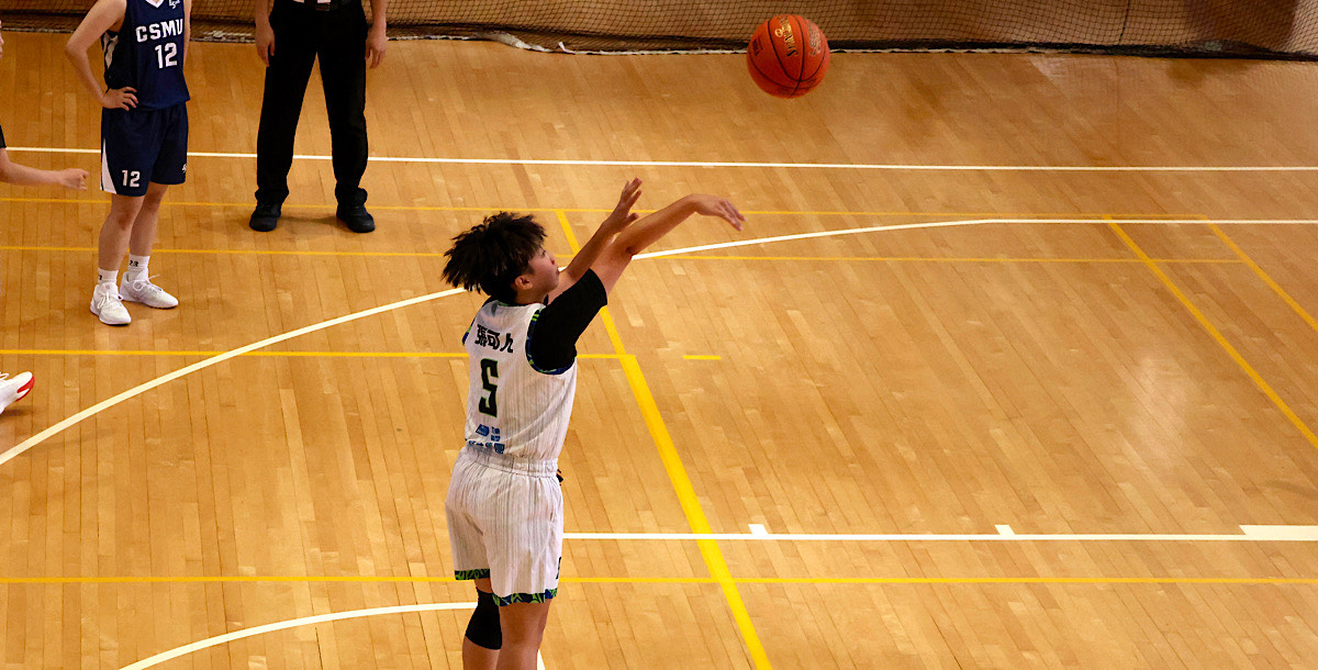 中科大張可人攻下本場最高22分。攝/林庭如