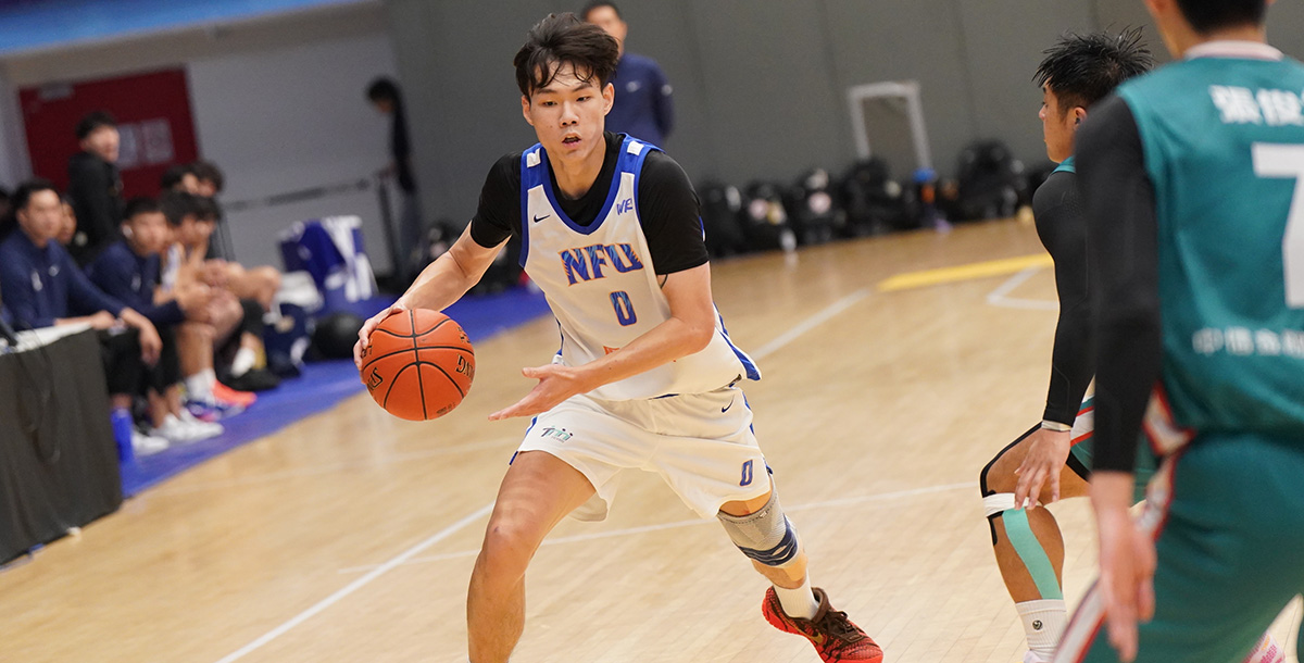 虎尾科大郭俊言攻下25分11籃板。攝/大專體總