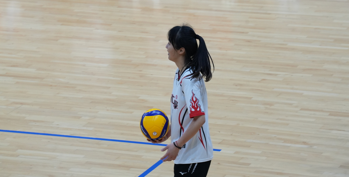輔大謝羽晴展現出色進攻能力。攝/李孟璇