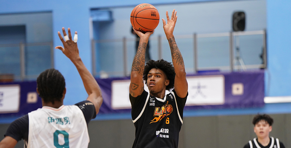 黎明學院泰力攻下全場最高及個人UBA生涯新高43分，外加16籃板7助攻。攝/大專體總