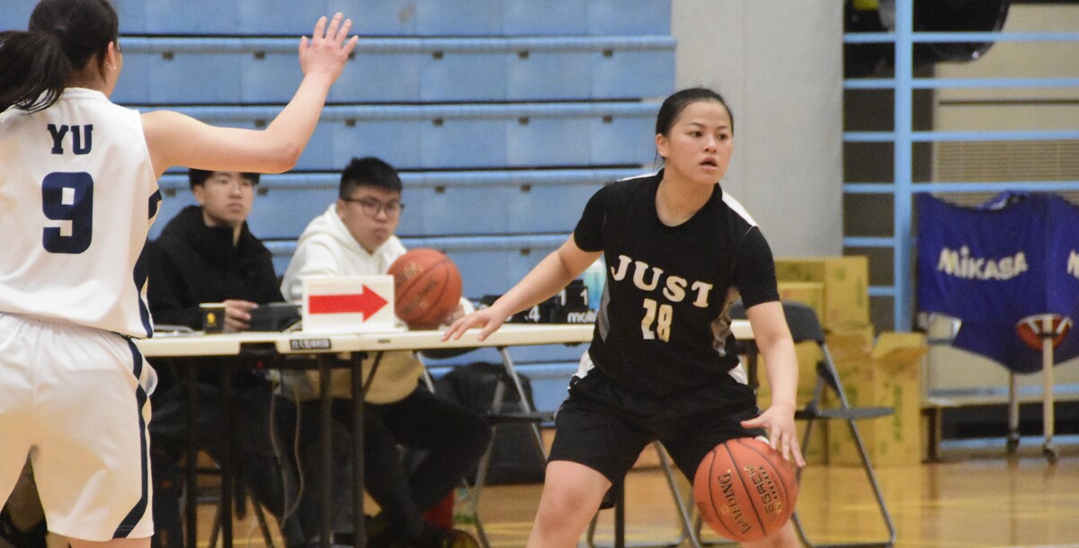 景文隊長張懷如攻下26分，帶領球隊獲勝。攝/廖心瑀