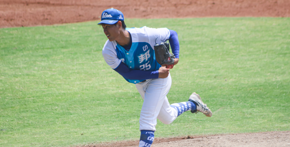 林睿杰成功克服投球失憶症，上演大復活。攝/林巧晨