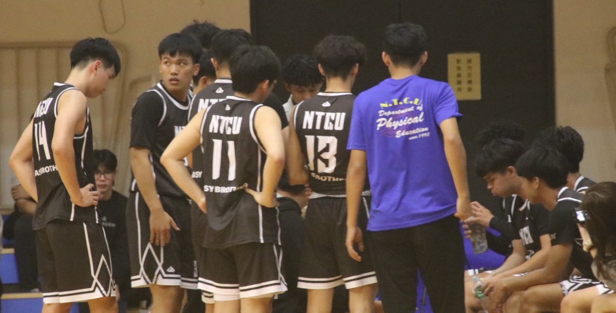 臺中教育大學的中場檢討。攝/楊翊筠