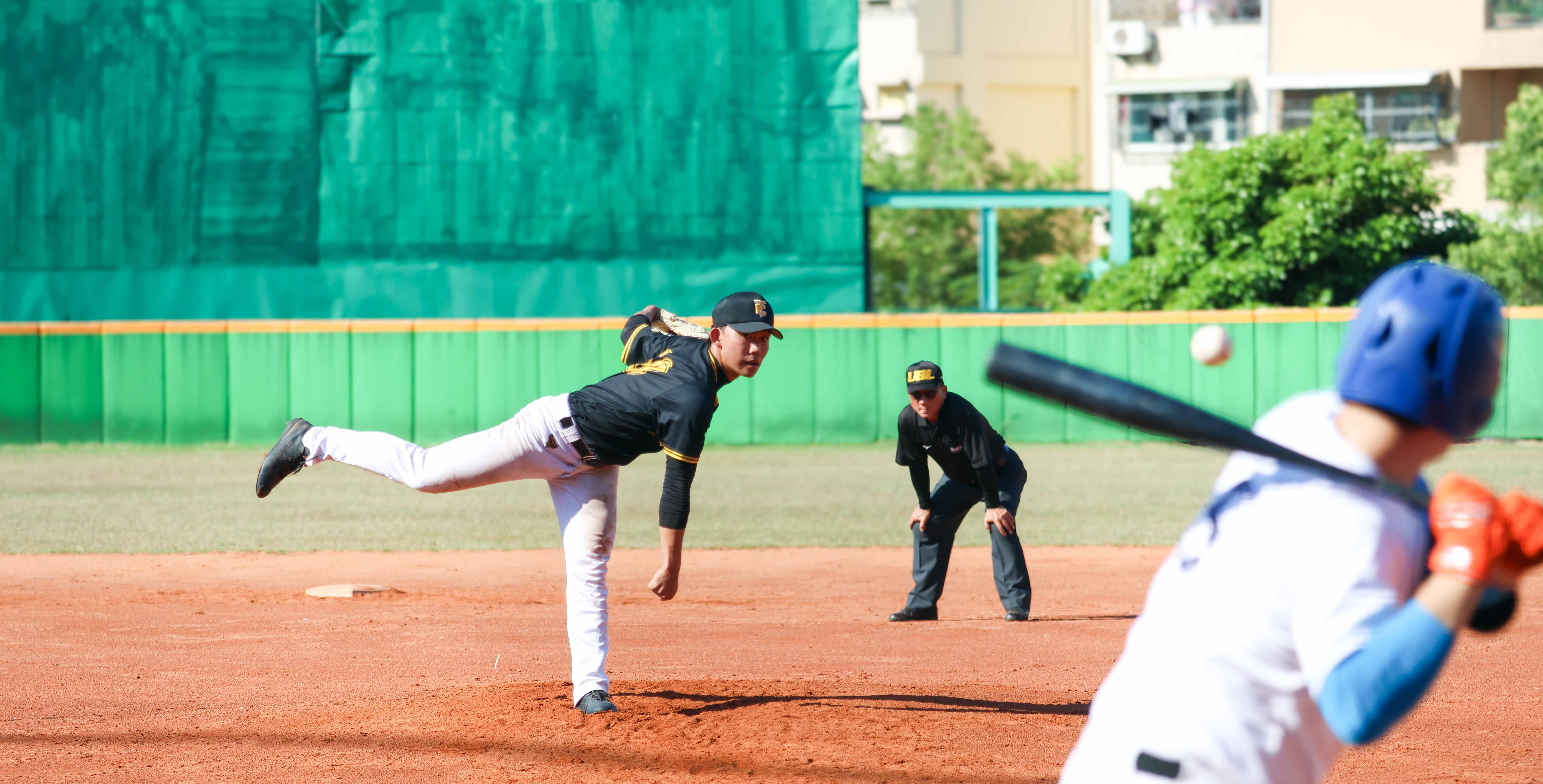 北科葉亭緯上屆因傷未能投球，本屆全國賽首場3局即送出6k。攝/許靜玟