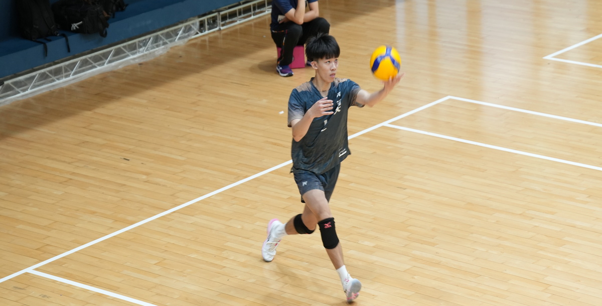 清大隊長梁乃元帶領球隊拿下勝利  攝/李孟璇