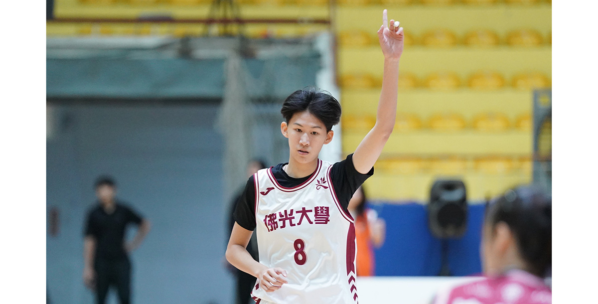 佛光大學隋姵柔。攝/大專體總