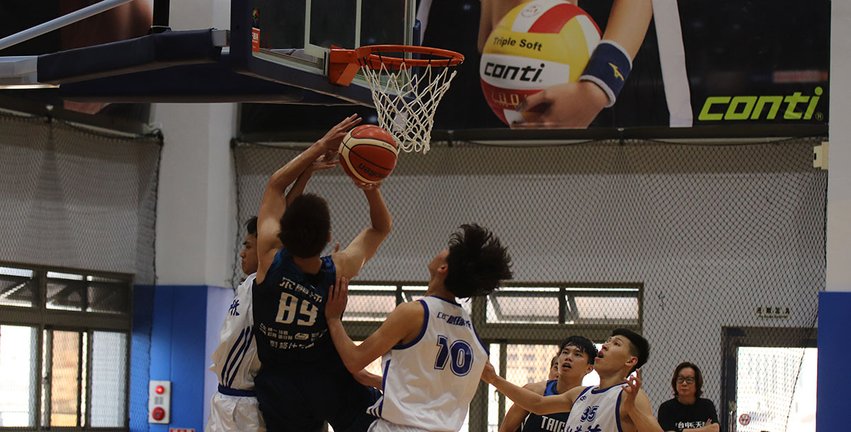 中科以大分差退勤益，終場以96:46奪勝。攝/陳亭蓁