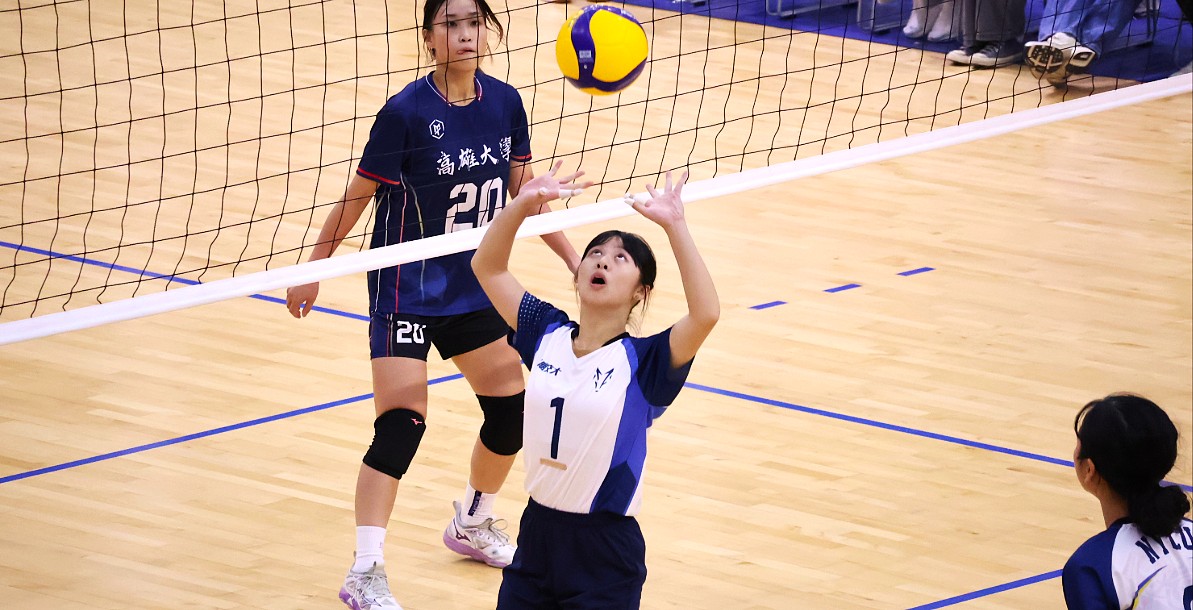 陽明交大隊長林宸瑜期望球隊能突破更多強敵。攝/陳奕軒