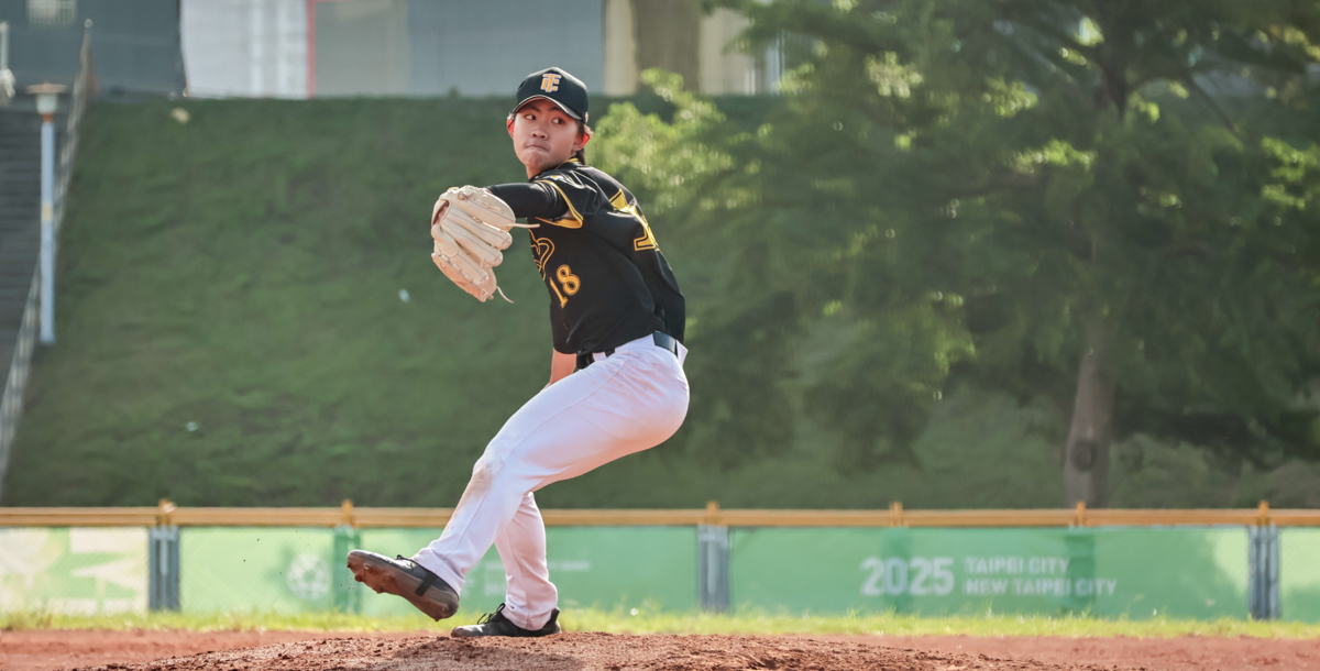 北科葉亭緯登板化解危機。攝/林秀炘