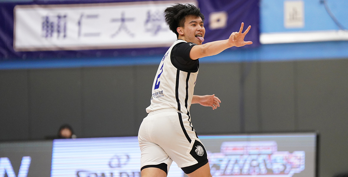 政治大學徐得祈12分，外帶5助攻。攝/大專體總