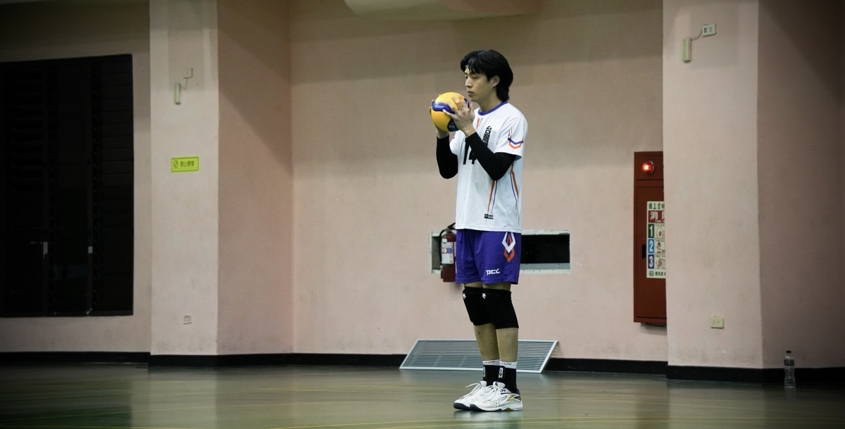 臺科主力葉庭維化思念為力量。攝/李昀潔